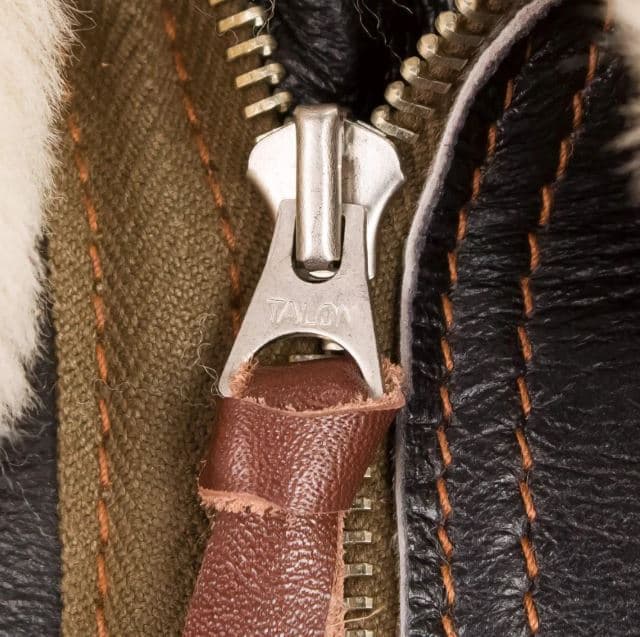Pairo Men's Brown Shearling Leather Jacket B3 thumbnail 3